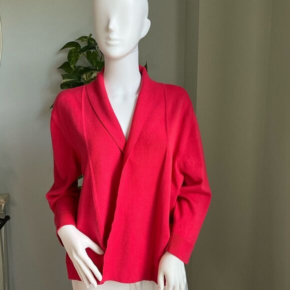 Verve Ami Women's Pink Cardigan Sweater - Picture 1 of 5